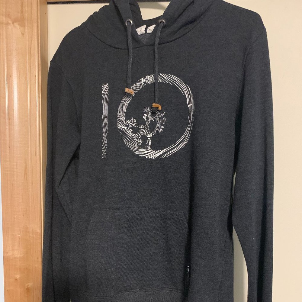 Grey 10 Tree Hoodie